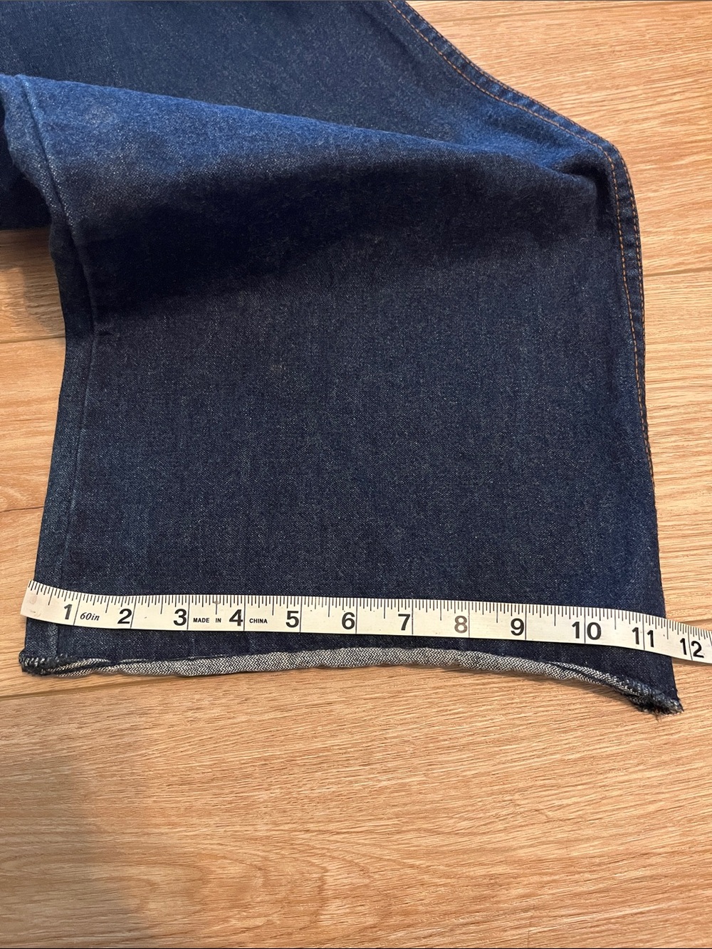 Vintage 70s Brittania high waist wide leg jeans - Picture 13 of 15